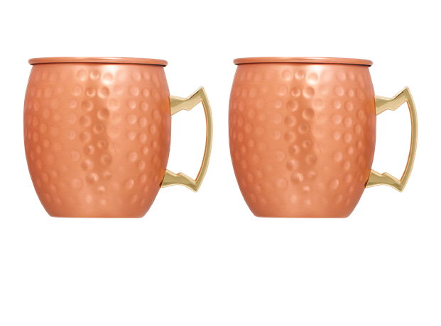 Orrefors Jernverk Moscow Mule-muggar 4-pack