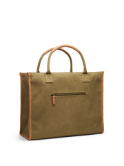 Bosler RCS återvunnen canvas office tote