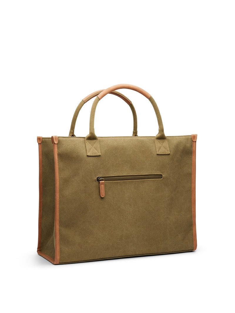 Bosler RCS återvunnen canvas office tote