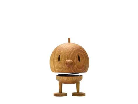Hoptimist Bumble-figur i ek, storlek S