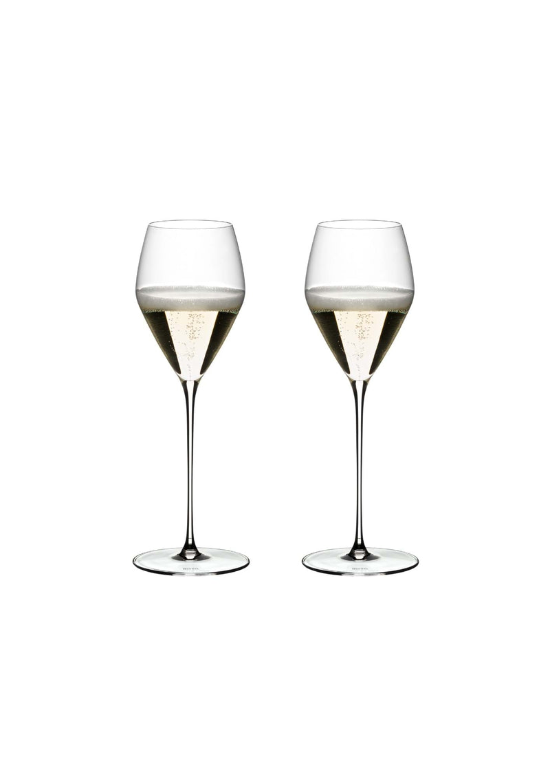 Riedel Veloce Champagne Wine Glass, 2-pack