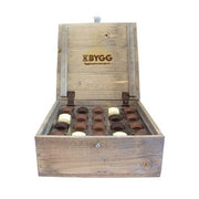 Trälåda med praliner, 360 g