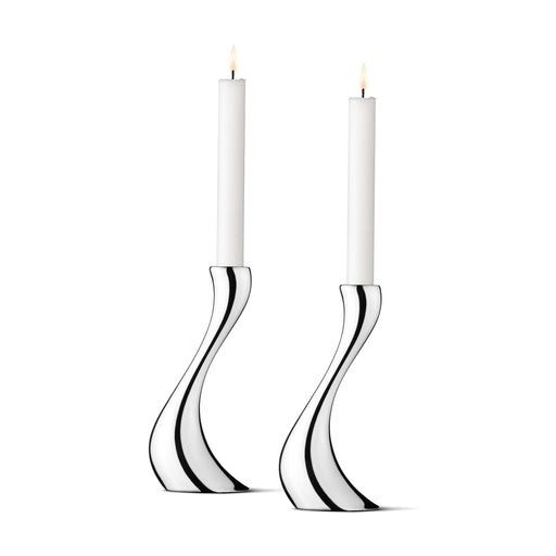 Georg Jensen Cobra ljusstakar, 2-pack Medium