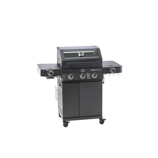 Rösle Videro PRO G3-S Vario+ gasolgrill i matt svart