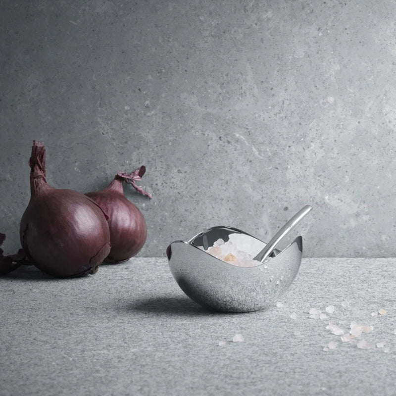 Georg Jensen Bloom saltkar med sked