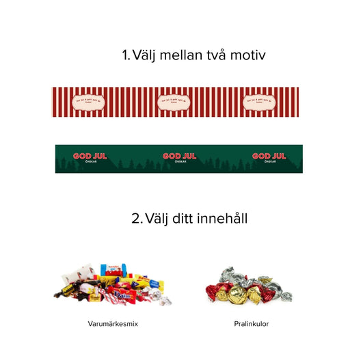 Plåtburk låg med banderoll 1000g