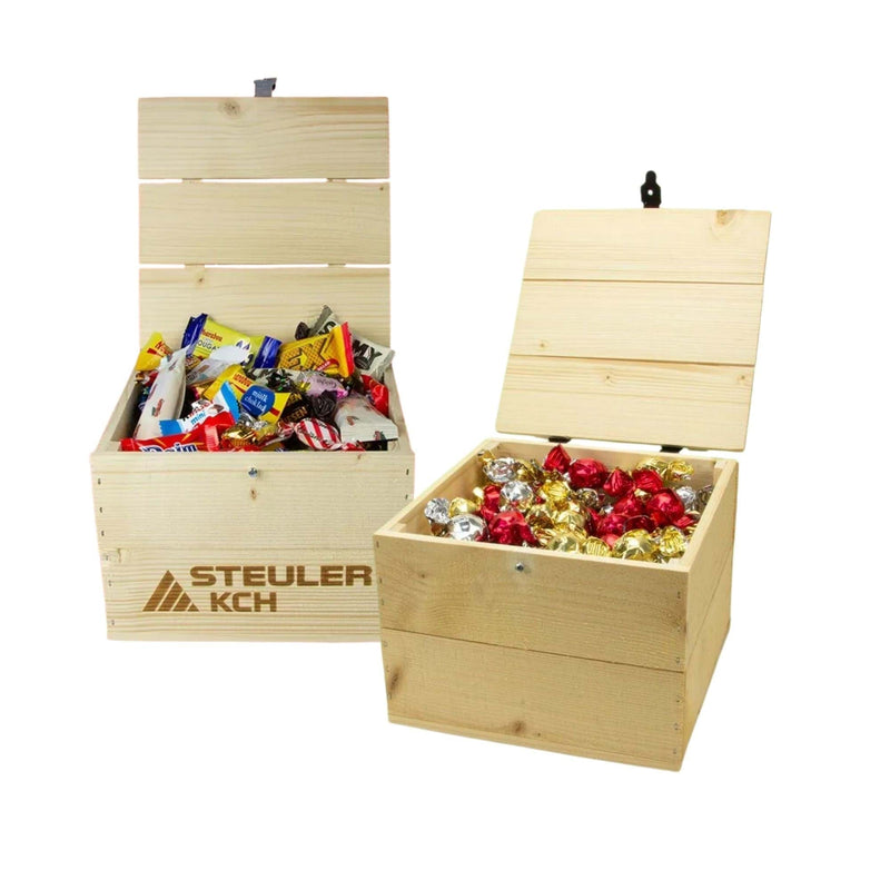 Trälåda med godis, Mellan 1500g