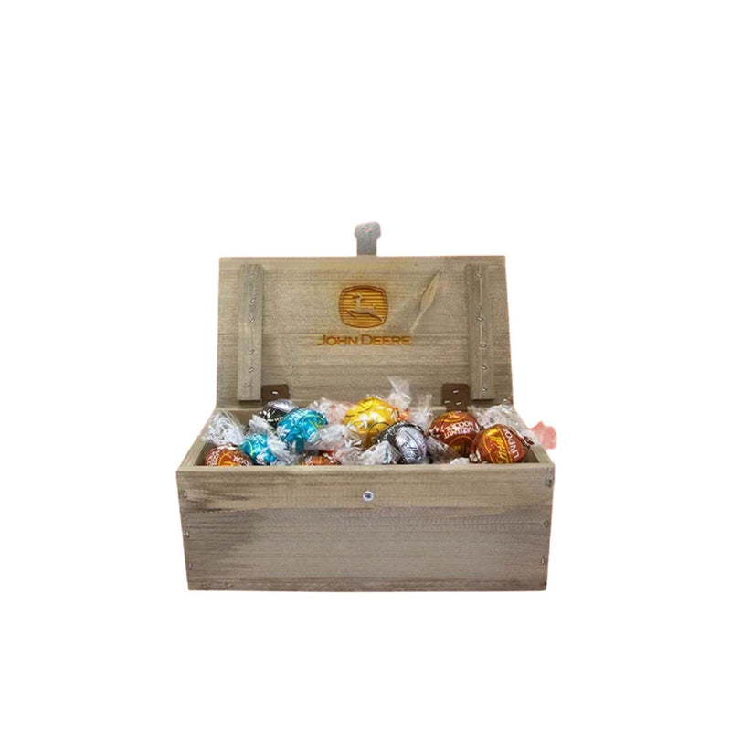 Trälåda med Lindtkulor 375g