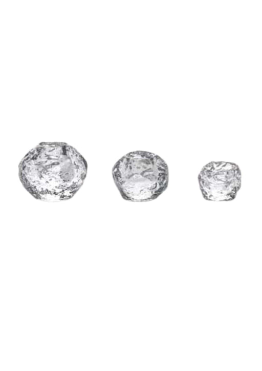 Kosta Boda Snowball ljuslykta 3-pack