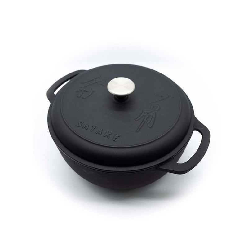 Satake Gjutjärnsgryta Mattemeljerad 22cm