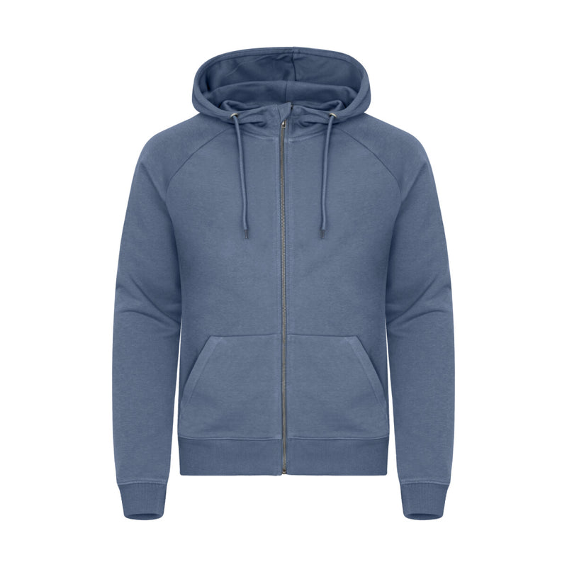Clique Miami PRO Hoody Full Zip – Unisex – Stålblå