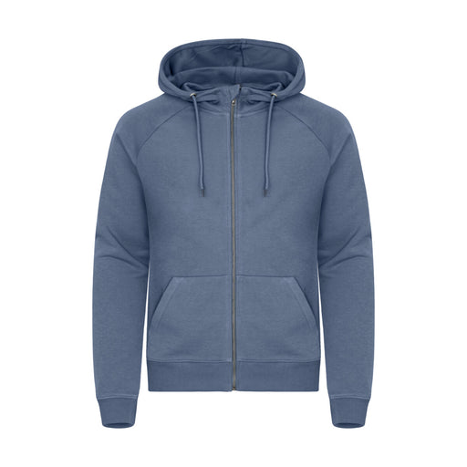 Clique Miami PRO Hoody Full Zip – Unisex – Stålblå