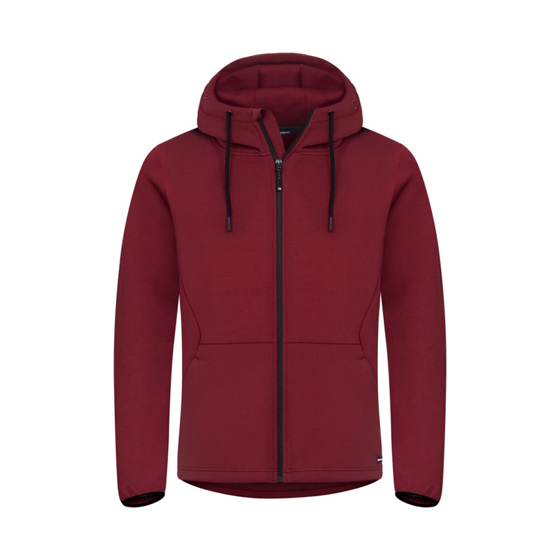 Cutter & Buck Pemberton Hood Full Zip – Herr – Biking Red