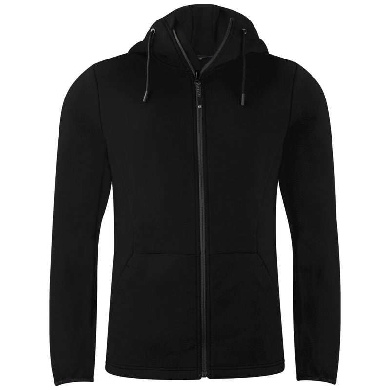 Cutter & Buck Pemberton Hood Full Zip – Herr – Svart