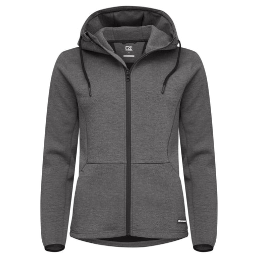 Cutter & Buck Pemberton Hood Full Zip – Dam – Antracit