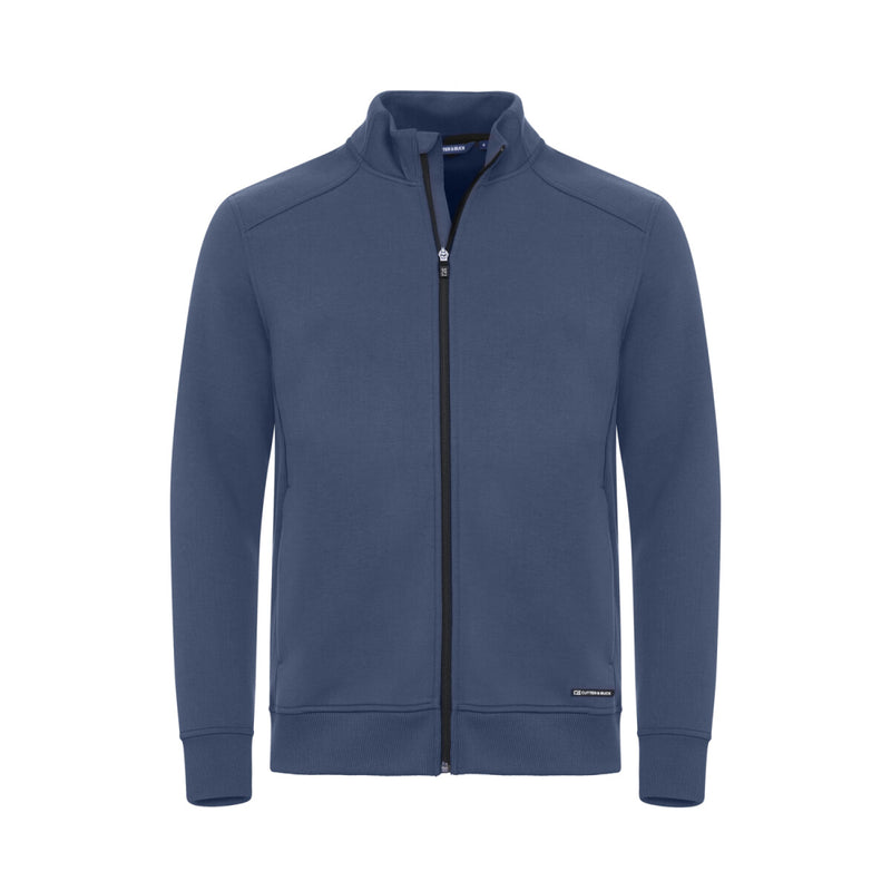 Cutter & Buck Pemberton Cardigan Full Zip – Herr – Ensign Blue
