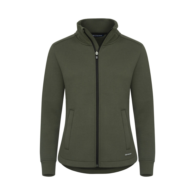 Cutter & Buck Pemberton Cardigan Full Zip – Dam – Ivy Green