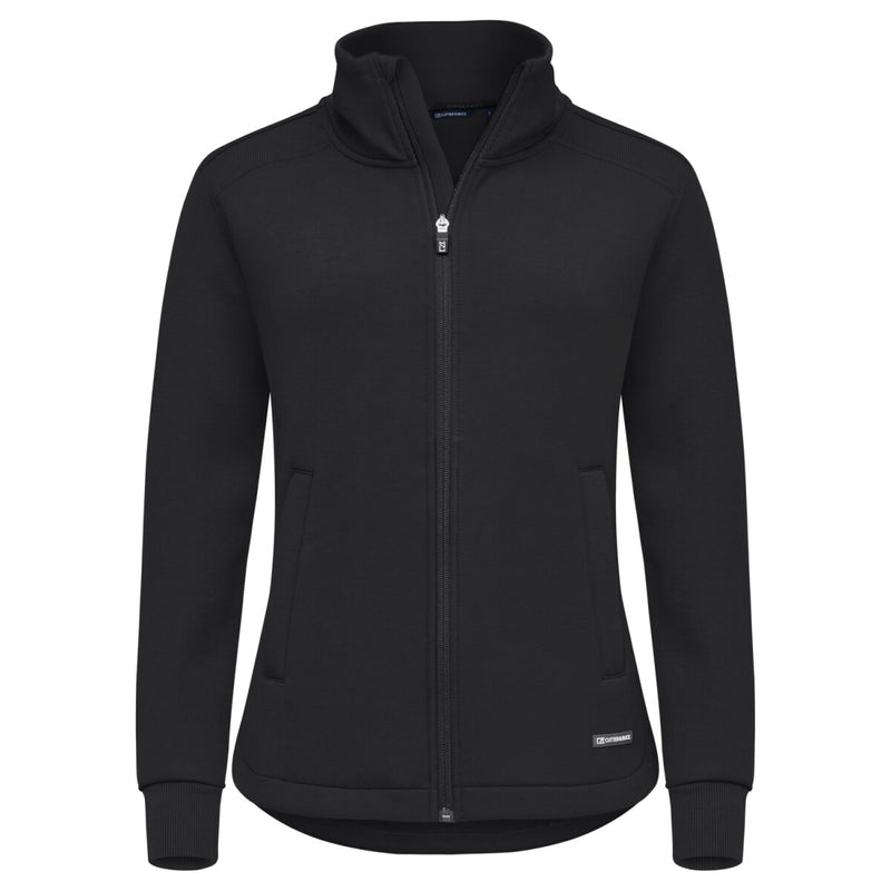 Cutter & Buck Pemberton Cardigan Full Zip – Dam – Svart