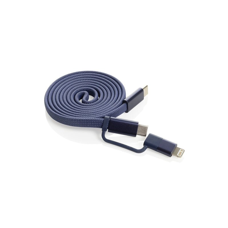 Nivio 5W högtalare med Arc 60W magnetisk kabel – Blå kabel