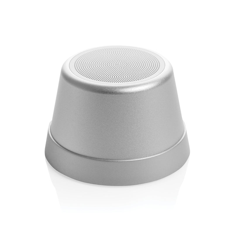 Nivio 5W högtalare med Arc 60W magnetisk kabel – Silver / grå högtalare