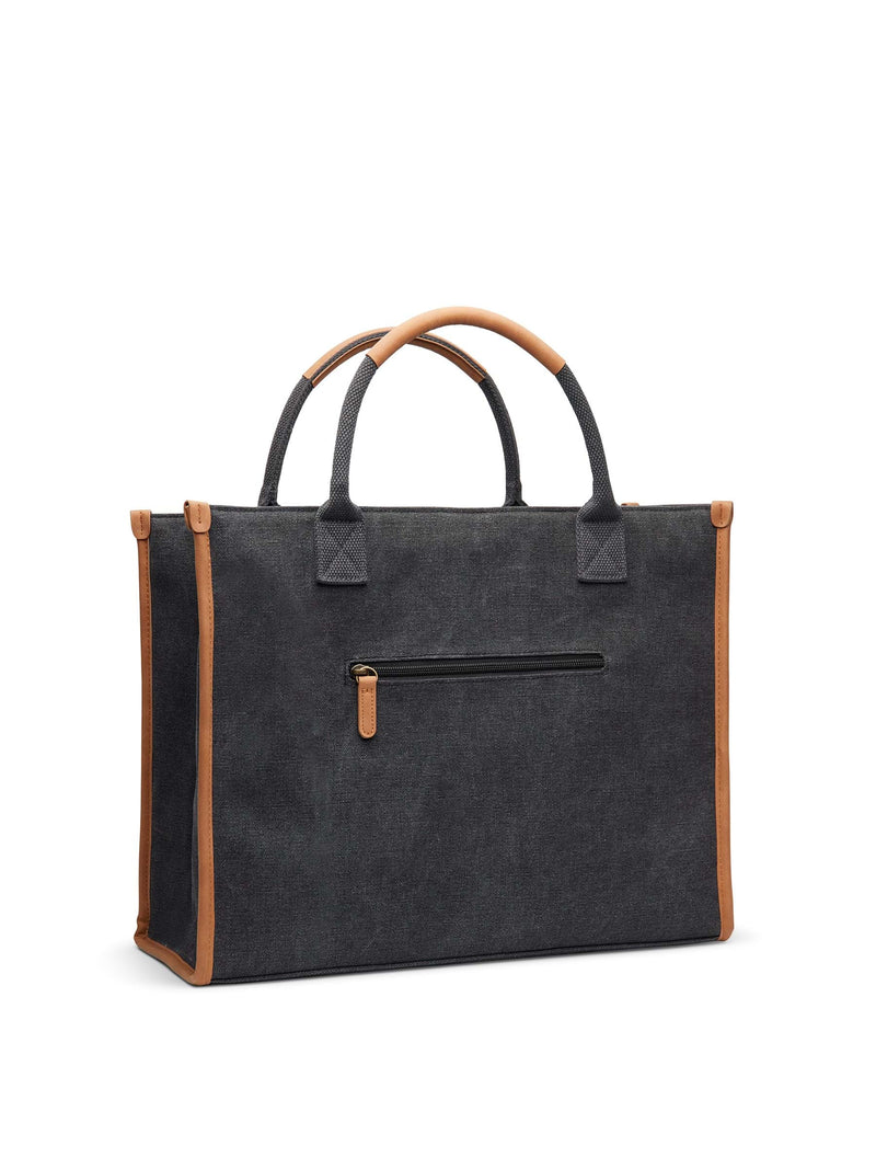Bosler RCS återvunnen canvas office tote – produktbild 2