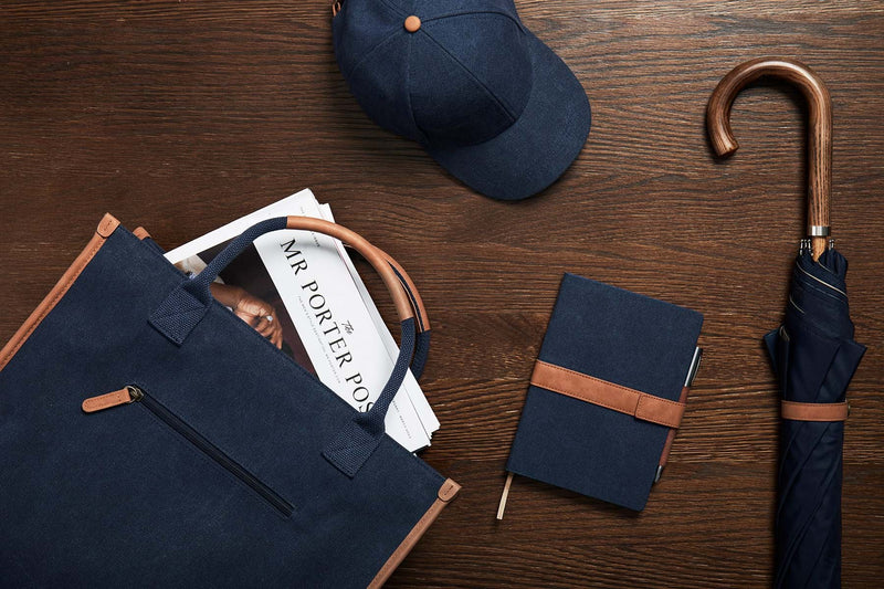 Bosler RCS återvunnen canvas office tote – produktbild 4